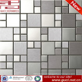 factory supply bathroom mosaic stainless steel tile price